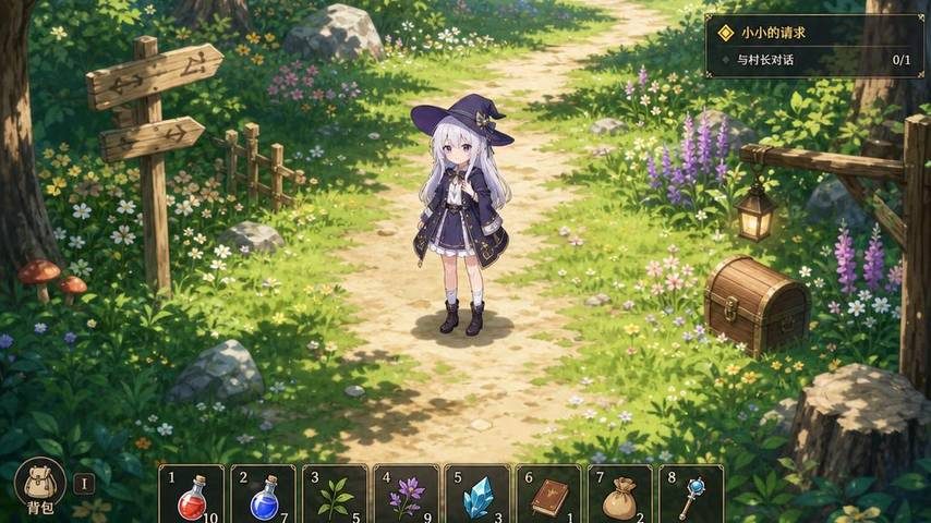魔女秘药 角色路线 实机截图 2